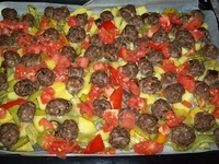 Fırında Sebzeli Köfte Tarifi ve Malzemeleri